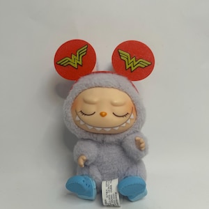 Labubu Wounder Woman  - desk decor - gaming setup - collectibles - gifts - statues - bust collection