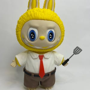 Labubu models Spongebob Square pants theme - desk decor - gaming setup - collectibles - gifts - statues - bust collection - show