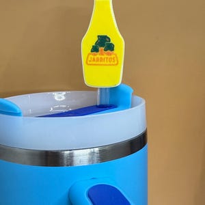Stanley Tumbler Straw topper- jarito mexican drink - coffee drinker - accessories for 20oz - 30oz - 40oz - collectibles - Stanley  lovers