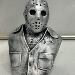 Jason models - desk decor - gaming setup - collectibles - gifts - statues - bust collection
