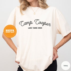 Custom Camping Shirts, Camp Besties Shirt, Family Camp Shirt, Friends Camp Shirt, Camp Shirts Women, Personalized Camping Shirt, Camp Shirt Bild 3