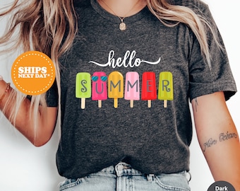 Last Day Of School Shirt, Ice Cream Shirt, Summer Vacation Shirt, My Summer Era, Beach Shirt, Cute Summer Shirt, Happy Summer Tshirt
