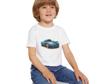 Kid's Soft Cotton T-shirt Car Enthusiast