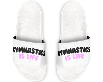 Gymnastics is Life - Youth Slide Sandals