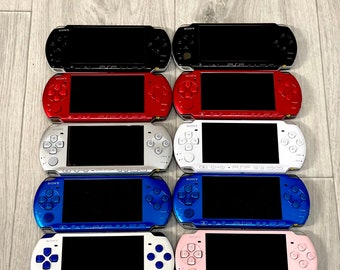 Sony PSP 3000 Custom Console | 128GB Fully Modded with Games and Emulators | New Shell + Buttons | Working UMD | CFW 6.61