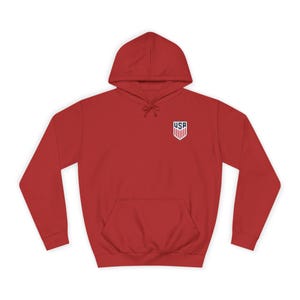 USMNT Shield Crest Hoodie | Small Pocket Logo image 10