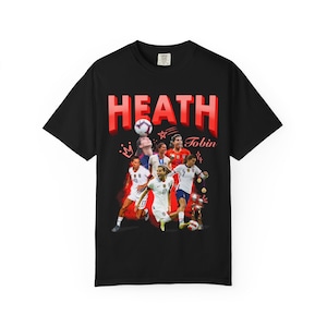 Tobin Heath Soccer Graphic Tee: USWNT Fan Shirt image 1