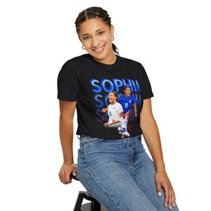 USWNT Player Sophia Wilson / Smith T-shirt image 10