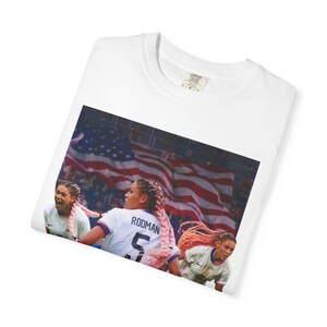 Trinity Rodman Vintage Style Tee: USWNT Soccer Fan Shirt image 3