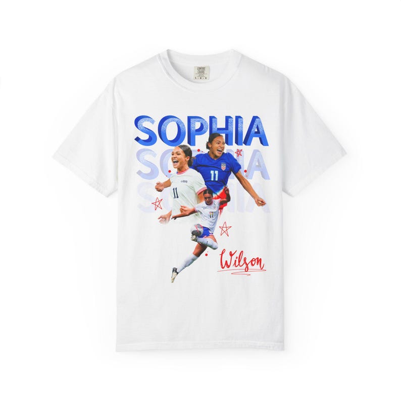 USWNT Player Sophia Wilson / Smith T-shirt image 1