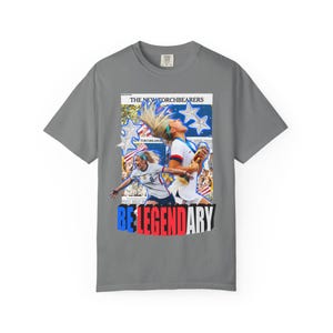 Julie Ertz USWNT T-Shirt: Garment-Dyed Cotton Tee for Soccer Fans 画像 3