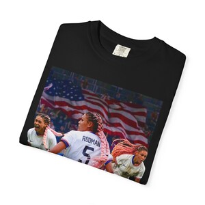 Trinity Rodman Vintage Style Tee: USWNT Soccer Fan Shirt image 5