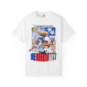 Julie Ertz USWNT T-Shirt: Garment-Dyed Cotton Tee for Soccer Fans 画像 2