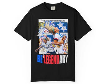 Julie Ertz USWNT T-Shirt: Garment-Dyed Cotton Tee for Soccer Fans