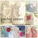 Instant Download, Crochet PATTERN PDF - Crochet Baby Shoes Pattern, Baby Ballerina Slippers, 4 sizes included