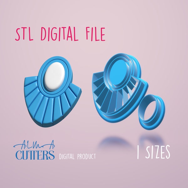 Polymer Clay Cutter | STL File Clay Cutter | STL Cutter File | Digital STL File | 3D Printer File | Clay Cutter Stl | Macrame 1