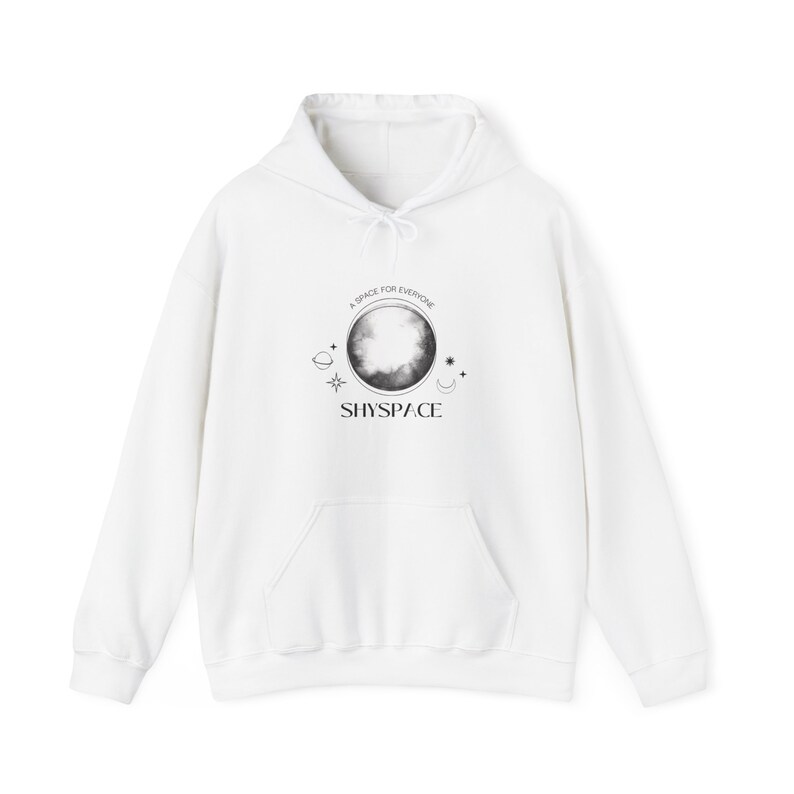 ShySpace Unisex Hooded Sweatshirt zdjęcie 7