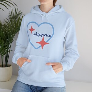 ShySpace Unisex Hooded Sweatshirt zdjęcie 2