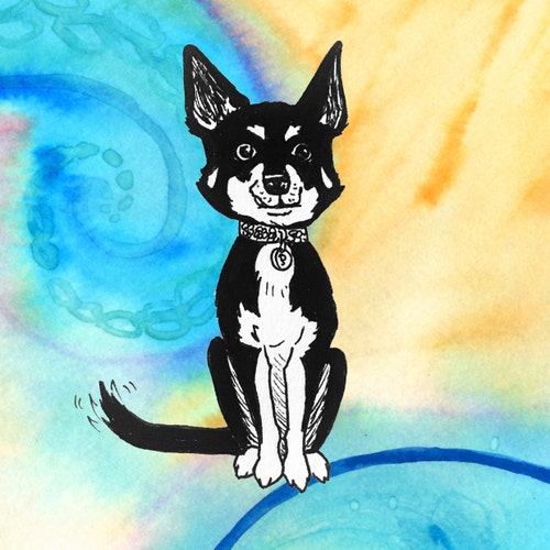 クラゲの絵 クラゲスケッチプリント - No.201 速いクラゲ - Etsy 日本