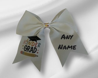 Kinder Graduation Hair Bow