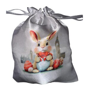 Easter London Fun favor candy Bag