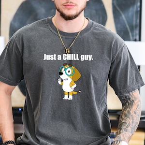 Just A Chill Guy Comfort Color Tee, Viral Cartoon Hoodie, Chill Guy Meme Shirt, Boyfriend Tee, TikTok Meme Shirt, Chill Guy Tee, Gift's Tee