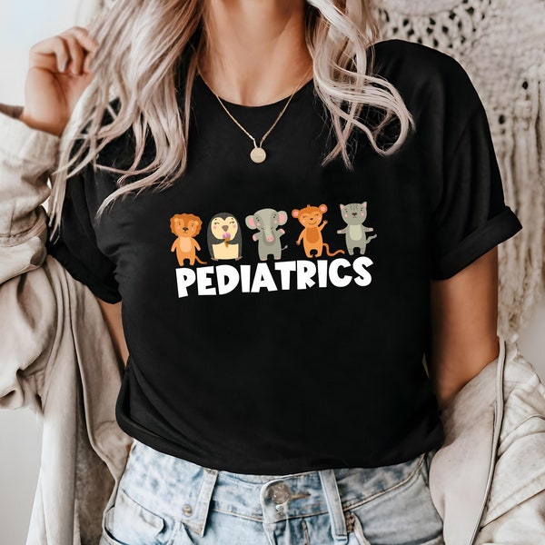 Pediatrics Shirt, Pediatrics Sweatshirt, Pediatric Nurse Gift T-shirt, Wildflowers Pediatrics Shirt, Floral Pediatrics T-shirt, PICU Tee