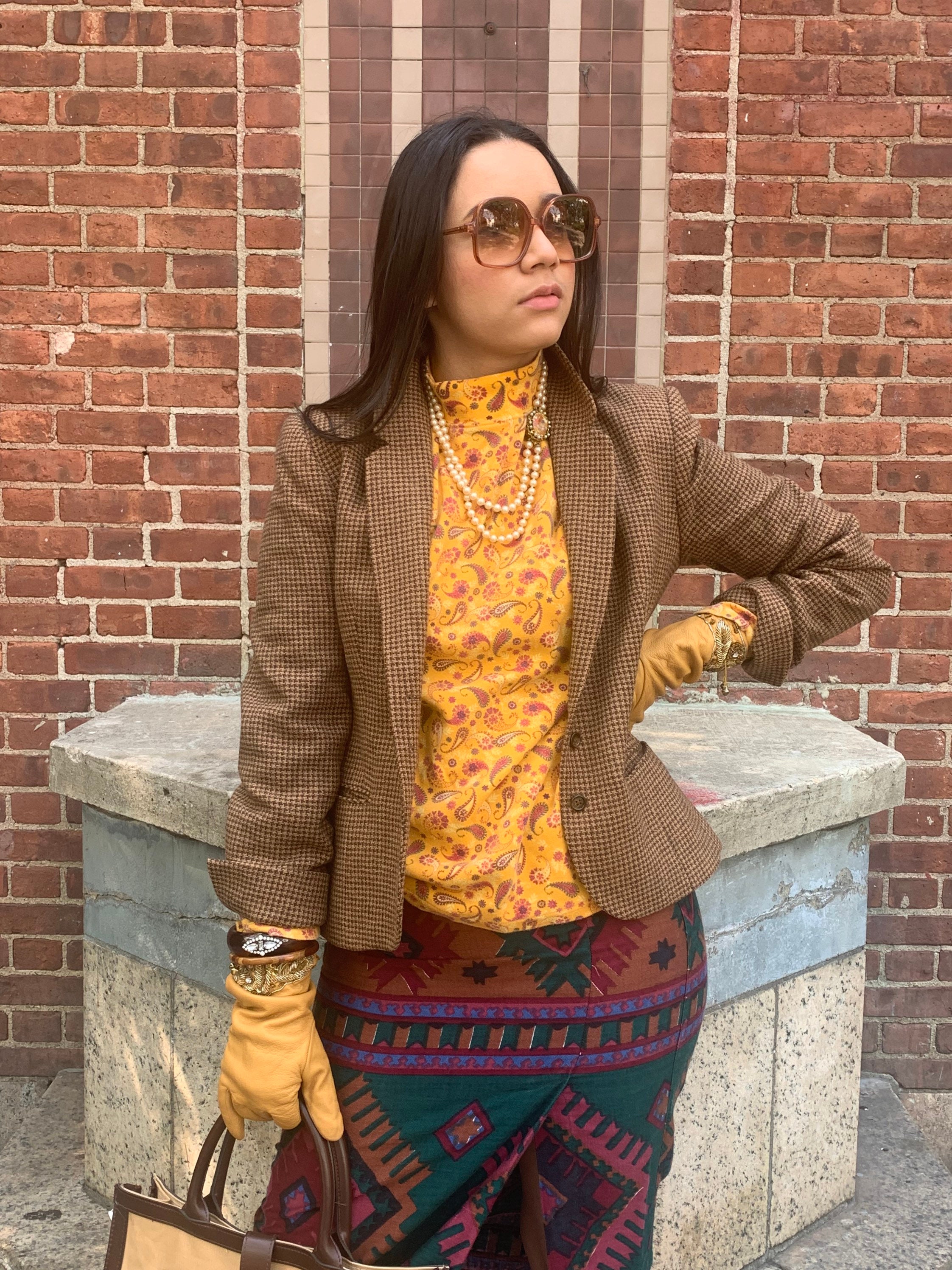 Swirl Print Sweater - Etsy