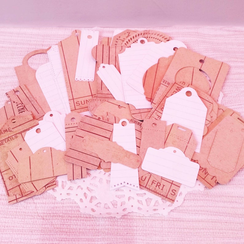 16 Mixed Paper Tag Surprise Pack FREE SHIPPING image 9