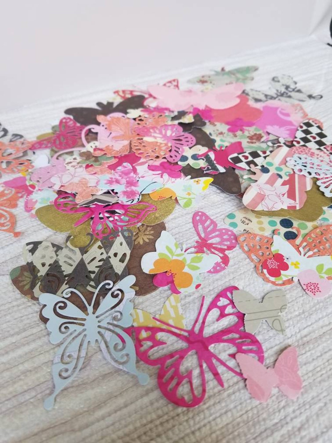 32 Paper Butterfly Die Cuts for Card Making Embellishments - Etsy