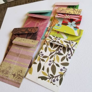 Pocket Envelope Sack Fun Mix Paper Craft Variety SURPRISE Pack 16 Pieces Bags Pouches and More image 10