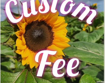 Custom Fee Add On