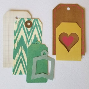 16 Mixed Paper Tag Surprise Pack FREE SHIPPING image 3