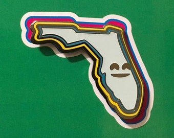 Florida (Glow-in-the-Dark) Hard Enamel Pin