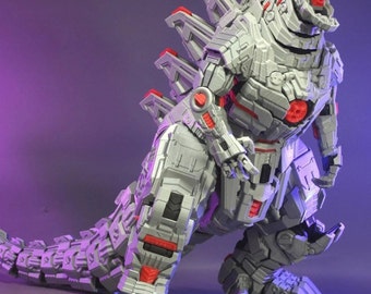 Mecha Godzilla 3D Figure STL Print File