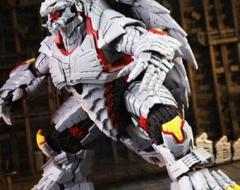 Mecha Ironshell 3D Figure STL Print File