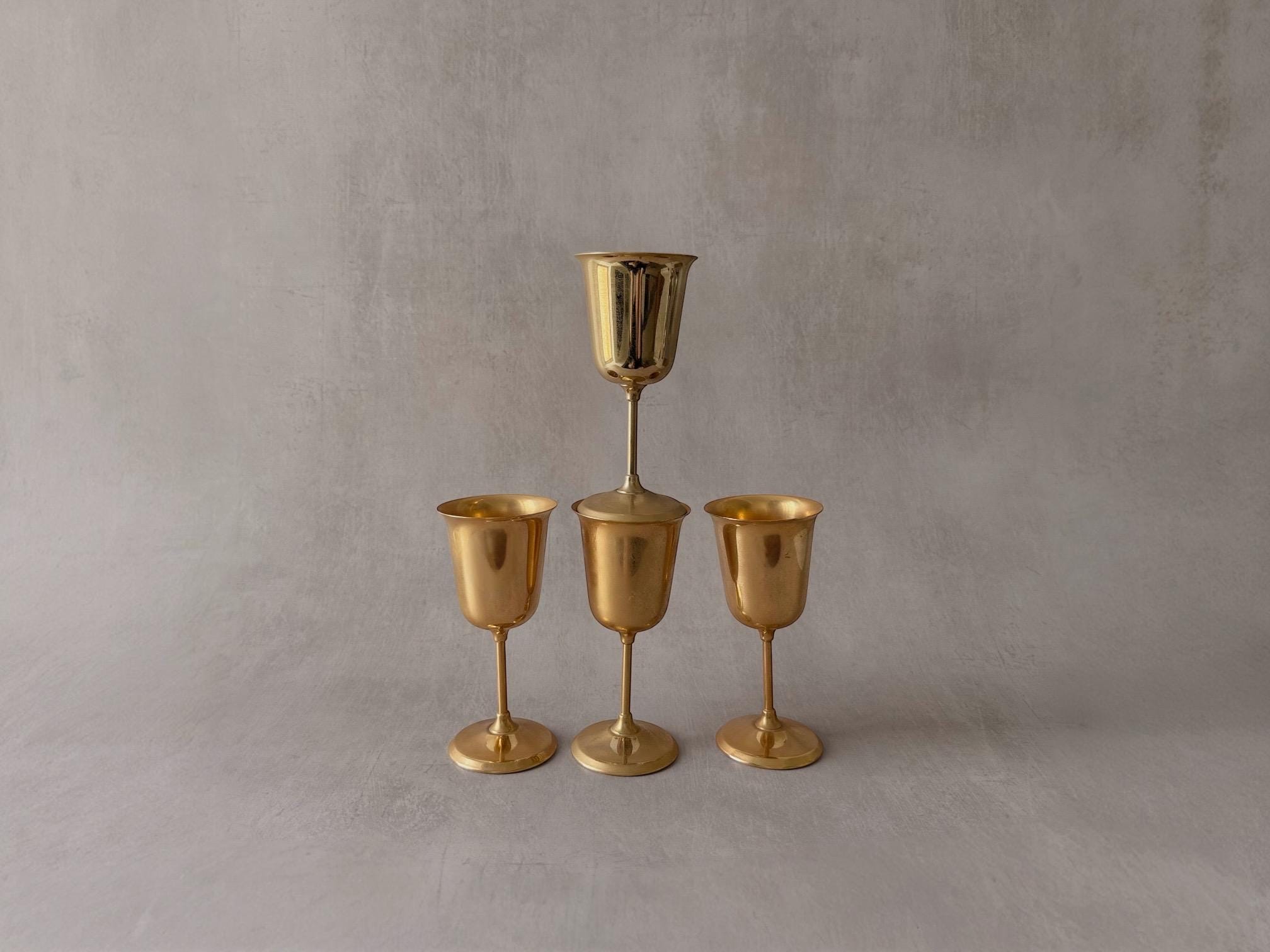 ミッチ　Xodas Goblet 24K Gold Fume Foot ミッチ Xodas Goblet 24K Gold Fume Foot 24k Gold Goblet - Etsy