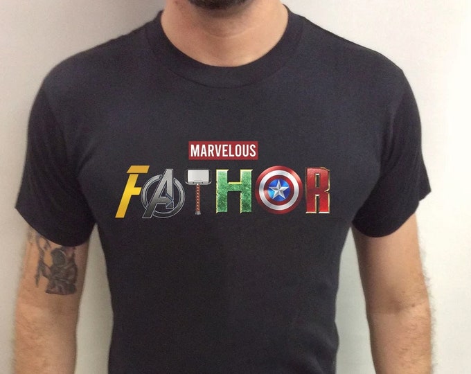 Fathor, Avengers Shirt, Father's Day Gift, Avengers Men's Shirt, Fathor Definition Shirt, Marvelous Dad Shirt, Superhero Dad Shirt, Love Dad