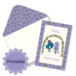 Cartão de Feliz Aniversário para Imprimir, Cartão para Ela, Cartão para Ele, Cartão de Aniversário, Diga Eu te amo