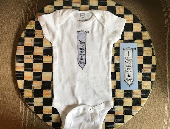 Harry Potter Onesie I Solemnly Swear Bodysuit Shirt