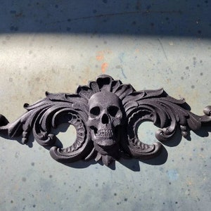 Skull Furniture/wall Applique - Etsy