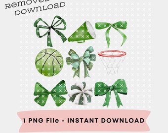 Coqueta de animadoras, animadoras PNG, coqueta de animadoras verde, baloncesto verde