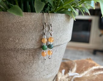 Simple Little Gemstone Dangles