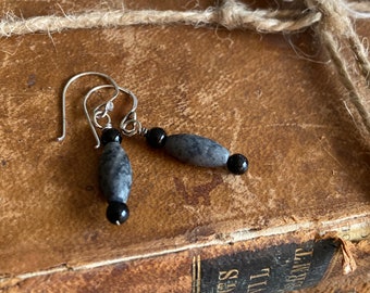 Winter Skies Sterling Silver Handcrafted Earrings