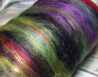 Mardi Gras - 4 oz Merino / Bamboo / Firestar