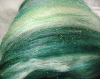 Seaspray -  4  oz BFL - Bamboo - Firestar