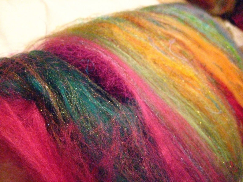 4 oz Bamboo Sari Silk Firestar RIOT