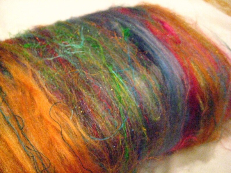4 oz Bamboo Sari Silk Firestar RIOT