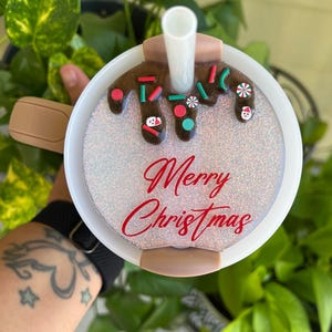 Personalized Christmas Stanley Topper: 30oz/40oz Quencher Name Plate