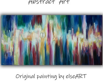 Art Painting Abstract Painting Original impasto painting on canvas